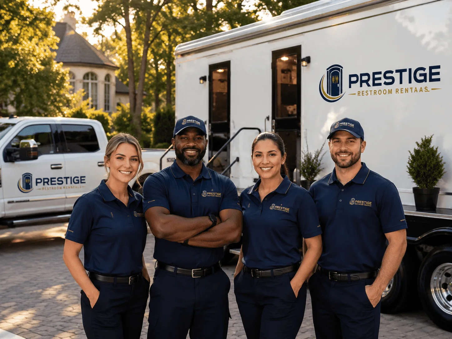 Trusted Luxury Portable Restrooms company in Macy, NE